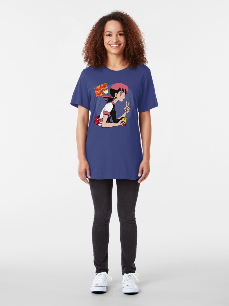 Alternate view of Miltank Girl Slim Fit T-Shirt