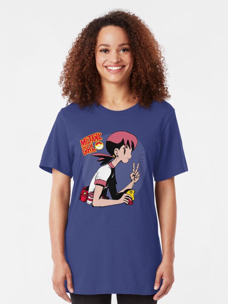 Alternate view of Miltank Girl Slim Fit T-Shirt