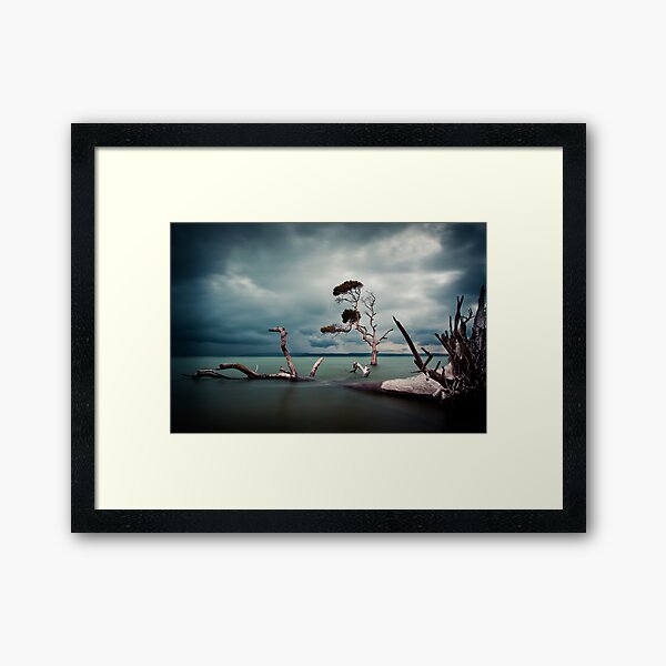 Lonesome (Moreton Bay, Queensland) Framed Art Print