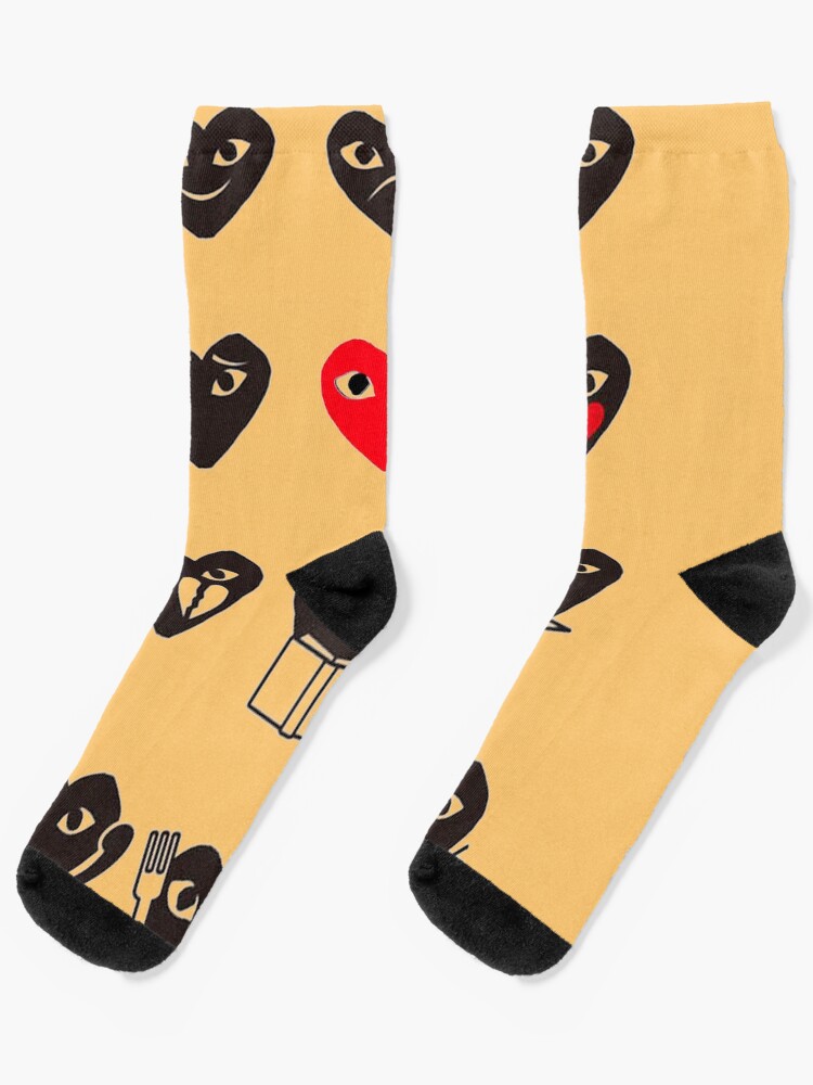 comme des garcons play socks