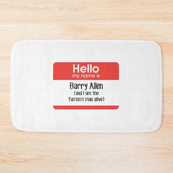 Item preview, My name is Barry Allen... designed and sold by fandemonium.