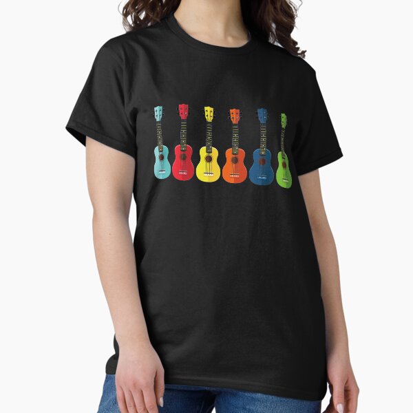 Ukulele Tshirt, Ukulele Gift, Music Shirt, Ukulele Tee Sold By
