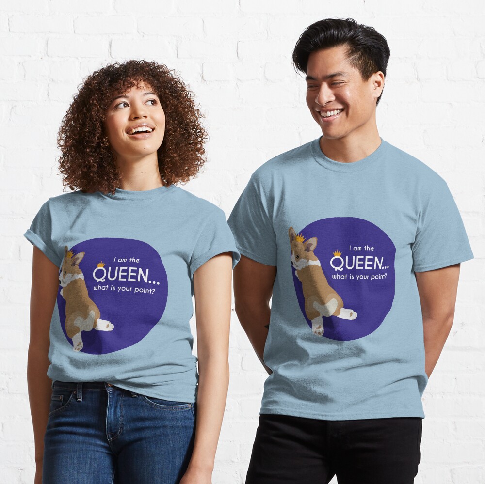 Queen Corgi Classic T-Shirt