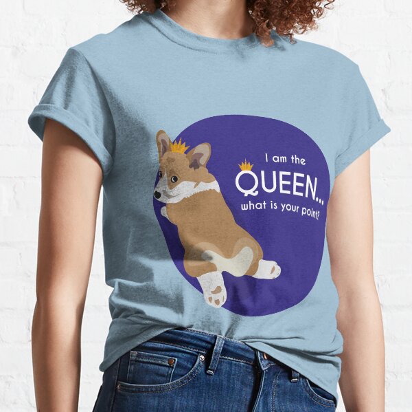 Queen Corgi Classic T-Shirt