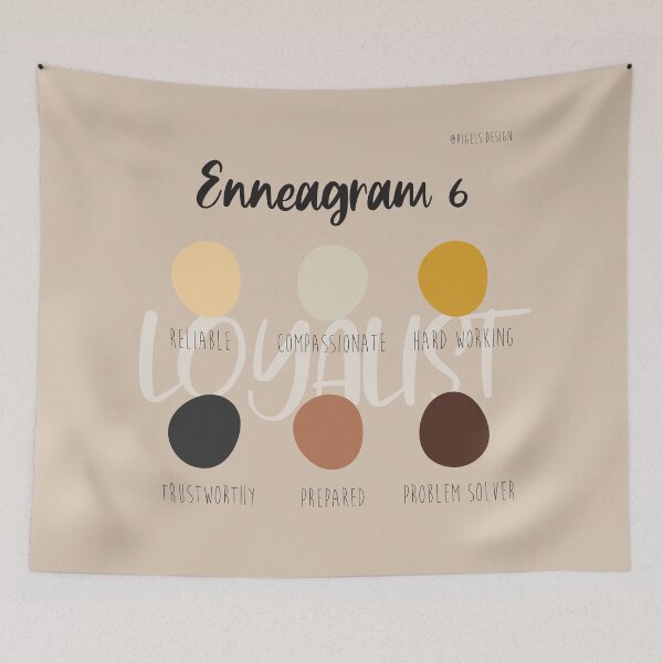 Item preview, Enneagram 6 designed and sold by Rigel Bergonio.