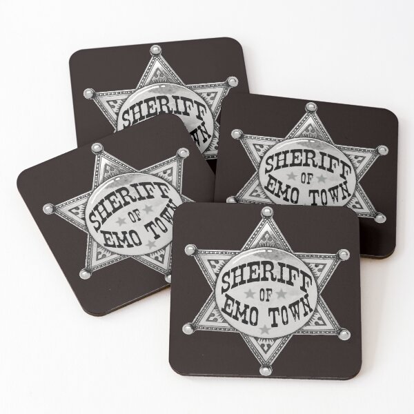 Item preview, Sheriff of EMO TOWN designed and sold by Chloë, Natalie, & Sam Buse.