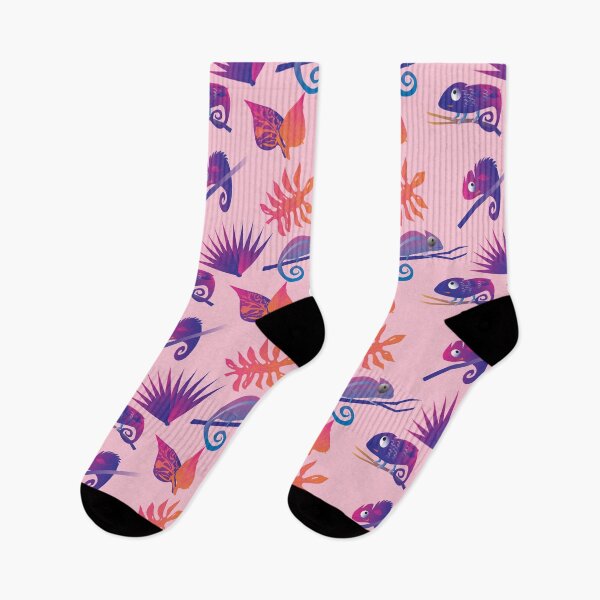 Item preview, Pink Chameleons designed and sold by Liz Stahl.
