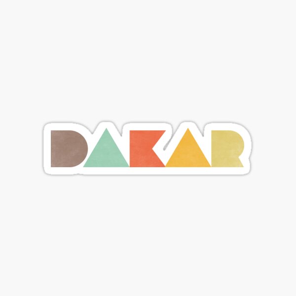 Dakar Vintage Sticker