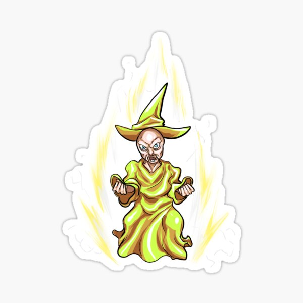WIZOWD SUPER SAIYAN (Sticker) Sticker