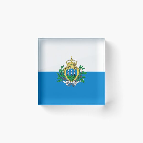 Item preview, San Marino flag  designed and sold by flagshop.