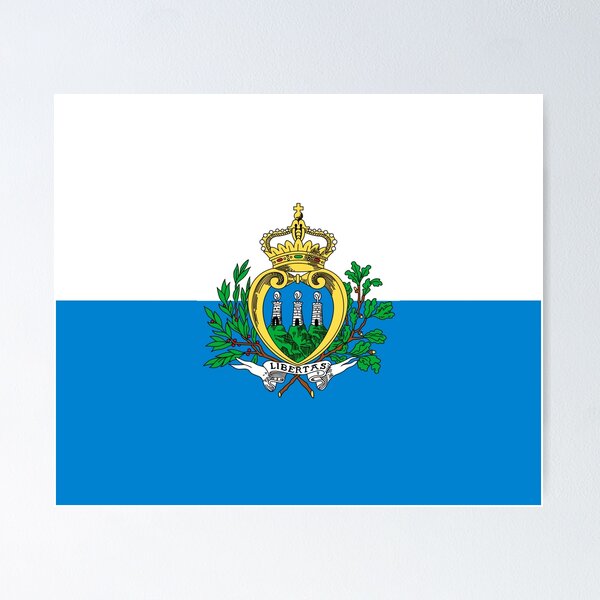 Item preview, San Marino flag  designed and sold by flagshop.