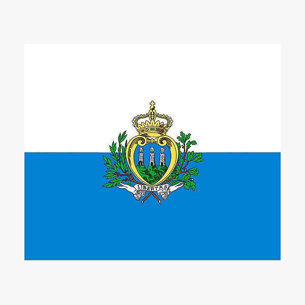 Item preview, San Marino flag designed and sold by flagshop.