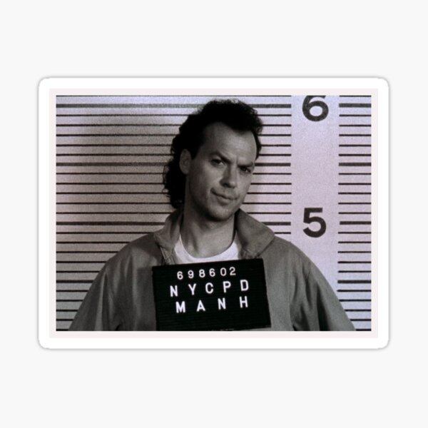Michael Keaton - Savage! Sticker