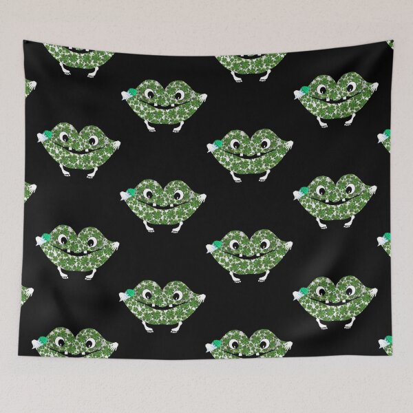 Item preview, Green Clover Lips Monster - Funny Shamrock St. Patrick's Day  Gift designed and sold by r-silver.