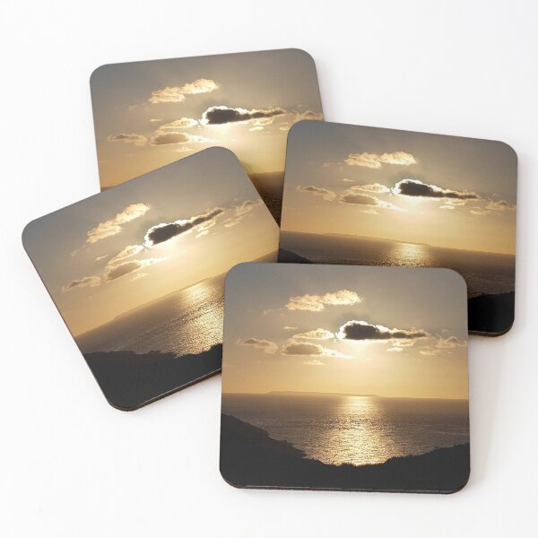 Item preview, Sunset over Lundy designed and sold by Kat Simmons.