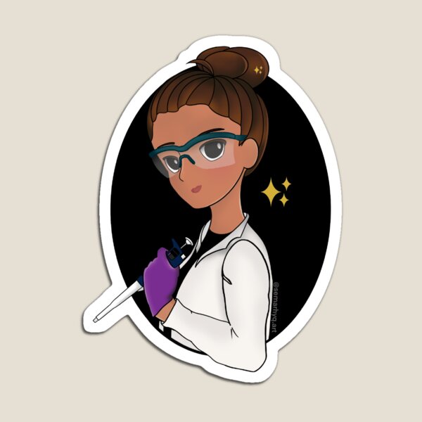 Scientist with p1000 Magnet