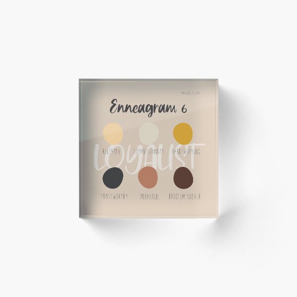 Item preview, Enneagram 6 designed and sold by Rigel Bergonio.