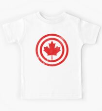 Captain Canada (Distressed) Kids Tee