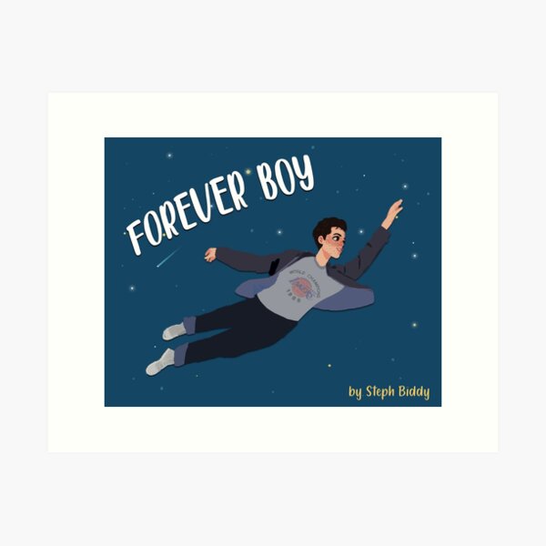 Item preview, Forever Boy cover designed and sold by Stephisaseal.
