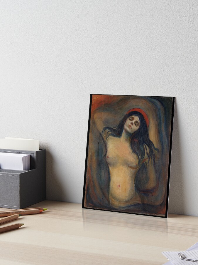 Painting Edvard Munch Madonna Picture Canvas Art Print