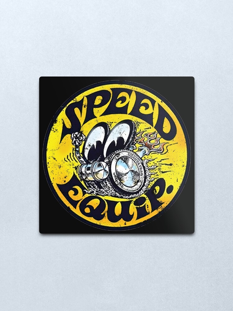 Alternate view of Speed Equip Metal Print