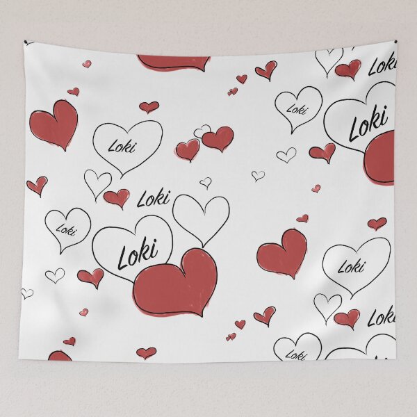 Item preview, Loki Hearts designed and sold by DreamerJournal.