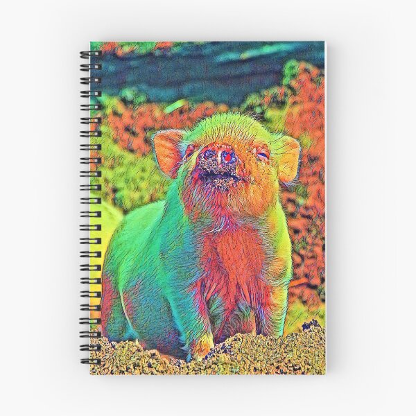 Item preview, AnimalColor Pig 005 designed and sold by JAMFoto.