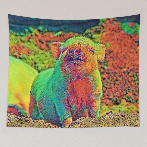 Item preview, AnimalColor Pig 005 designed and sold by JAMFoto.