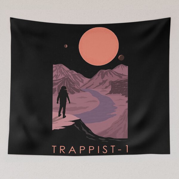 Item preview, Visit Trappist-1 - A Cool Tee for Space Lovers designed and sold by sachpica.