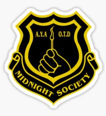 Are You Araid Of The Dark. members of the midnight society Sticker