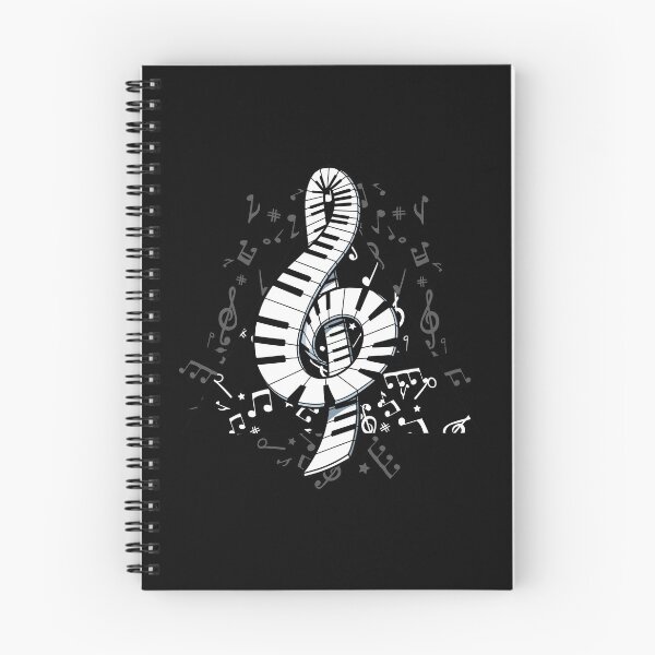 Item preview, Piano Player Gift Product Piano Musicale Note Print designed and sold by linco11.
