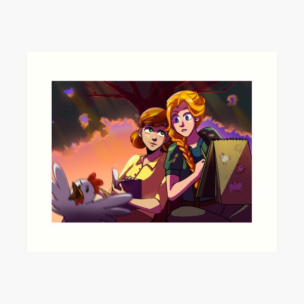 Aperçu de l'œuvre SDV Penny et Leah créée et vendue par hijinxx.