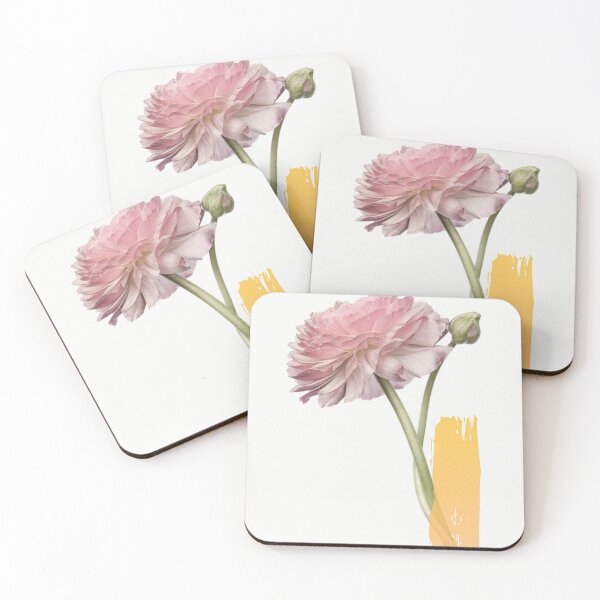 Item preview, Wild rose painting Millenial Pink designed and sold by FemaleEnergyZ.