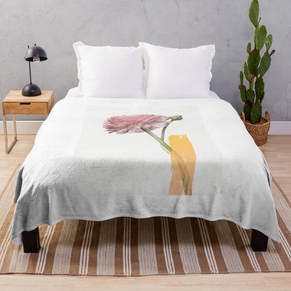 Item preview, Wild rose painting Millenial Pink designed and sold by FemaleEnergyZ.