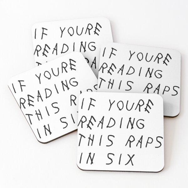 Item preview, If You're Reading This Raps In 6 designed and sold by ZMC Designs.