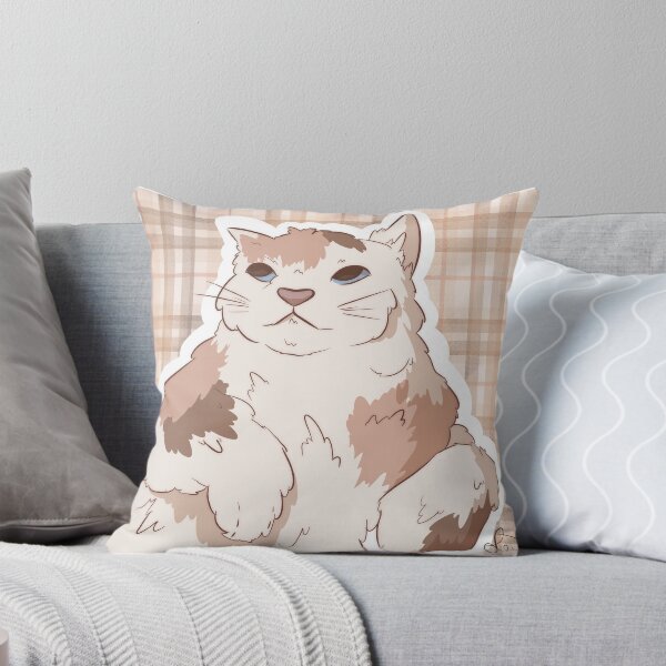 Item preview, Fluffy cat designed and sold by addledartist.