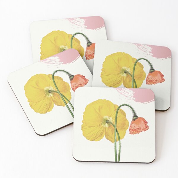 Item preview, Poppy blossom yellow and apricot designed and sold by FemaleEnergyZ.
