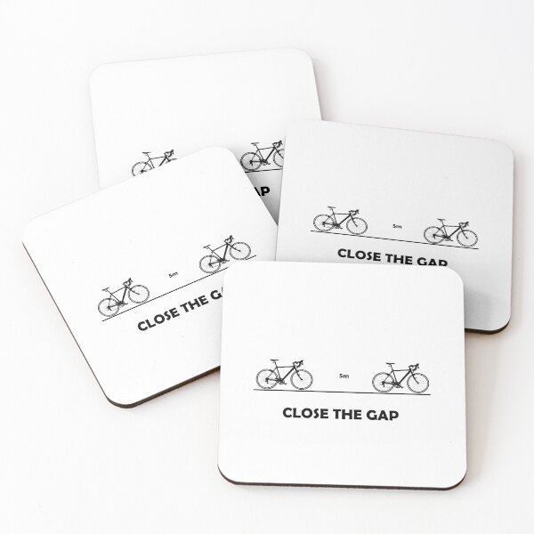 Item preview, Close the gap black designed and sold by cycleexplorers.