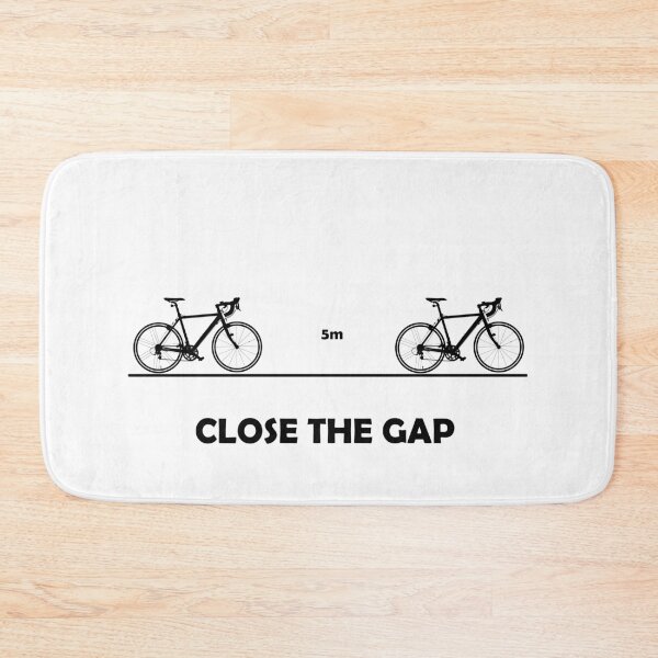 Item preview, Close the gap black designed and sold by cycleexplorers.
