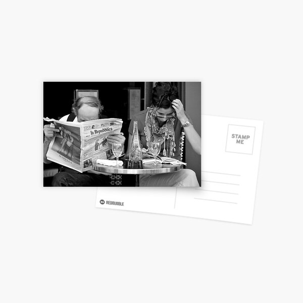 the small print Postcard