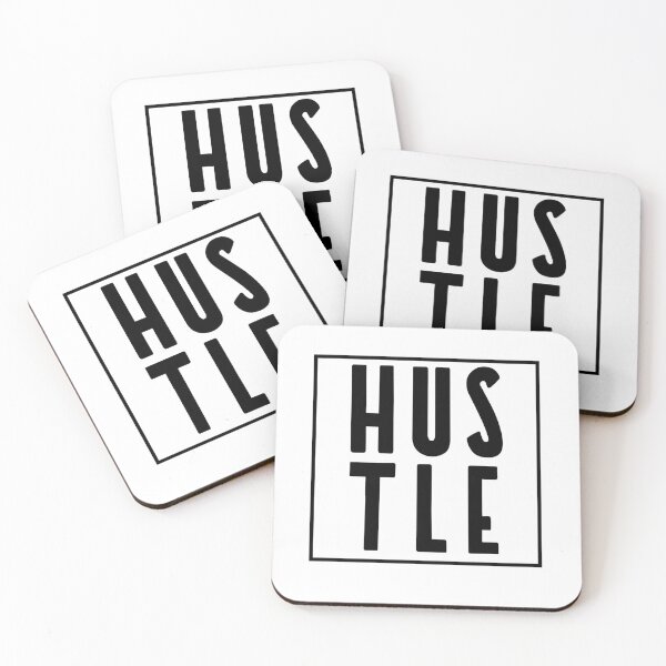 Item preview, Hustle - Black designed and sold by monguss.