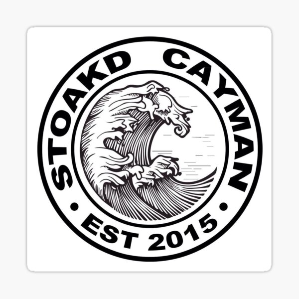 Stoak'd Cayman Logo Sticker
