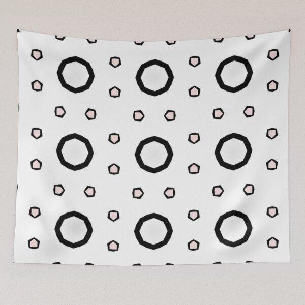 Item preview, Black and White Shapes designed and sold by Poetic Patterns Studio.