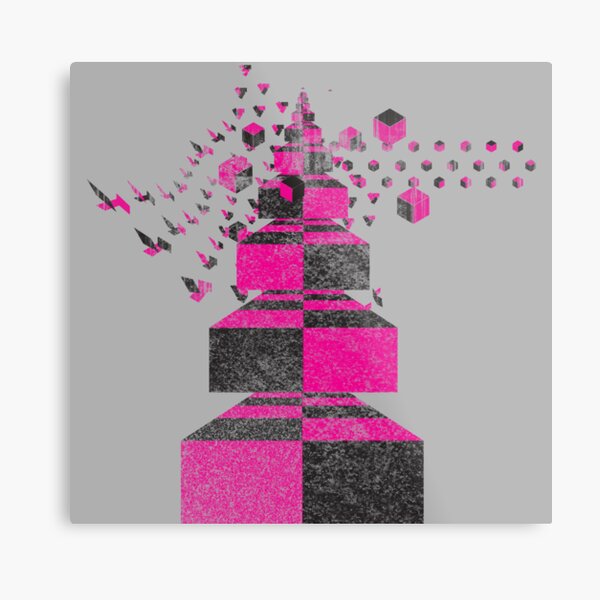 The Eschcalator Metal Print