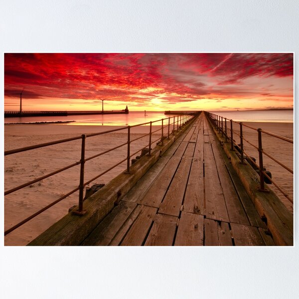 Harbour Dawn - Blyth Poster