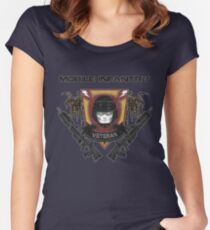 Veteran's Badge- Starship Troopers Women's Fitted Scoop T-Shirt