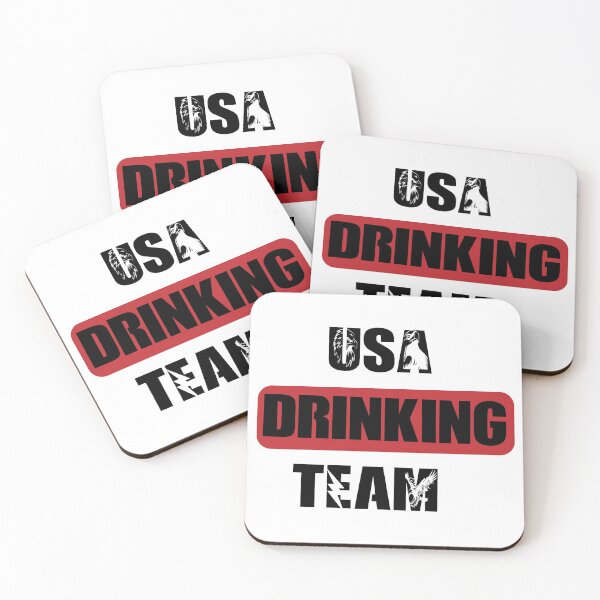 Item preview, USA Drinking Team  designed and sold by Noui Barka.
