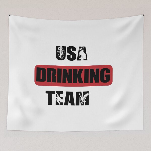Item preview, USA Drinking Team  designed and sold by Noui Barka.