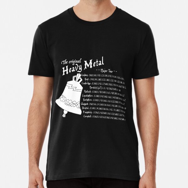 Item preview, Heavy Metal t-shirt Major Tour (white) designed and sold by rebeccabanner.