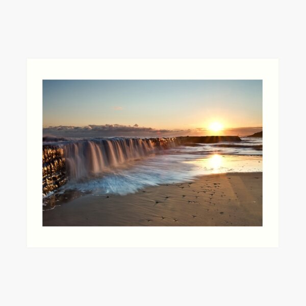 Overwhelmed - Cullercoats Art Print